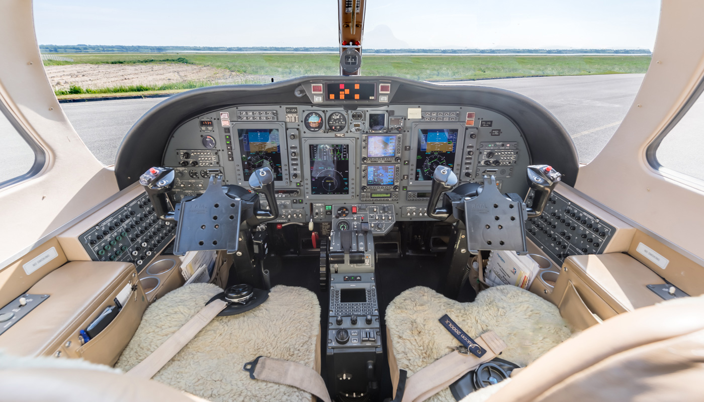 volo privato sul Cessna Citation CJ2